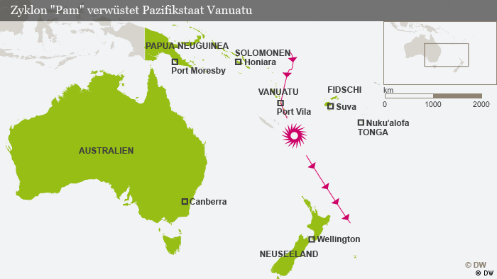 Zyklon Pam verwüstet Pazifikstaat Vanuatu DEU