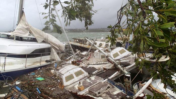 Vanuatu Zerstörung durch Zyklon Pam