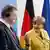 Rais wa Ukraine Petro Poroschenko na Kansela Angela Merkel