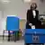 Israel Wahlen 2015 Tzipi Livni Wahlurne Stimmzettel