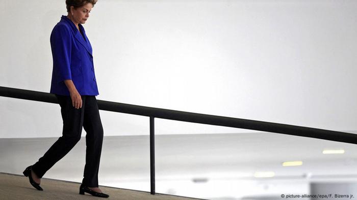 Brasilien Brasilia Planalto Palast Dilma Rousseff 