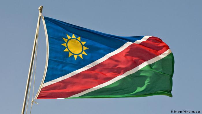Fahne von Namibia