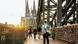 Blick auf den Kölner Dom und die Hohenzollernbrücke Blick auf den Kölner Dom und die Hohenzollernbrücke