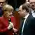 Ангела Меркель и Франсуа Олланд на саммите в Брюсселе