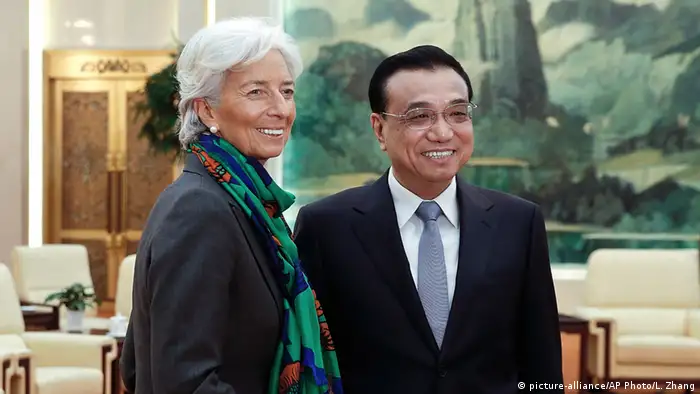 Christine Lagarde und Li Keqiang