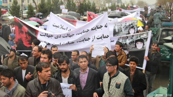 Afghanistan Proteste gegen Lynchmord