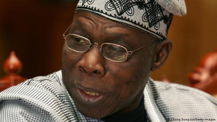 Nigeria Bildergalerie Staatspräsidenten Olusegun Obasanjo