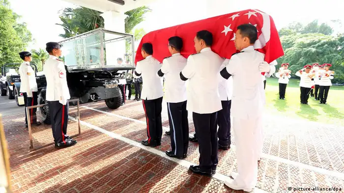 Bildergalerie Begräbnis Lee Kuan Yew