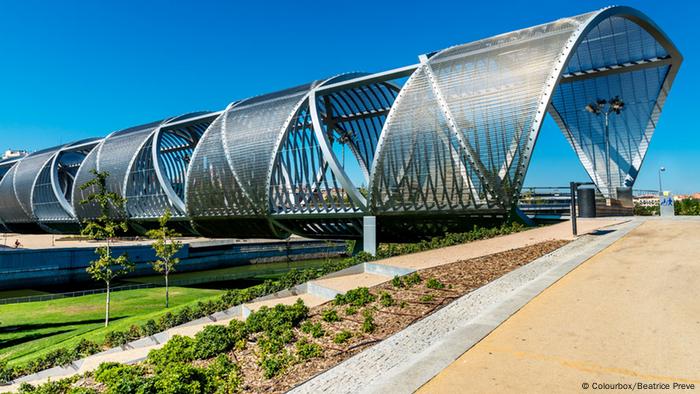 Spanien Madrid Arganzuela Bridge 