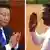 Montage - Xi Jinping und Maithripala Sirisena (Fotos: Getty Images / Montage: DW)