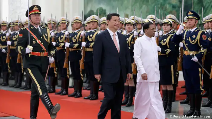 Sri Lankas Präsident auf Staatsbesuch in China