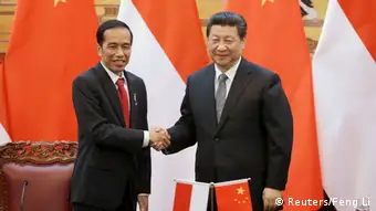 China Indonesien Widodo bei Xi Jinping