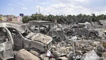 Bildergalerie Sanaa nach den saudischen Luftangriffen