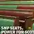 Передвиборчий плакат НПШ: "Чим більше місць (у Палаті громад. - Ред.) для НПШ - тим більше влади для Шотландії"