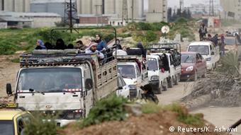 Islamisten rücken in die nordsyrische Stadt Ilbid ein (Foto: Reuters)