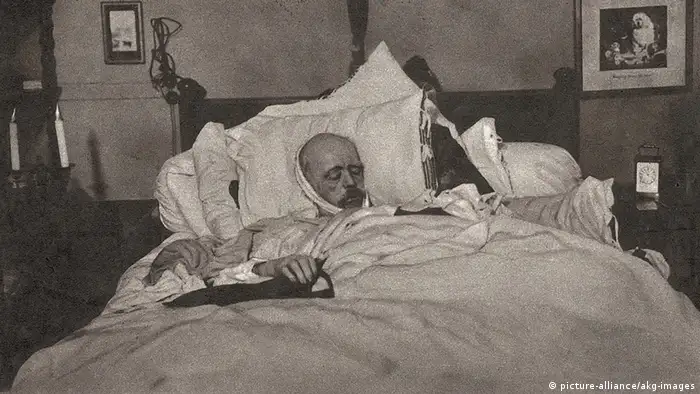Otto von Bismarck Sterbebett Leiche Leichnam Tod 