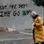 Griechenland Athen Rentner Graffiti Anti IWF VARIANTE