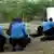 Полицейские возле университета в Гариссе