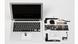 Victoria & Albert Museum "All this belongs to you" exhibition, Snowden Laptop Copyright: The Guardian/ Victoria & Albert Museum, London 2015 Victoria & Albert Museum "All this belongs to you" exhibition, Snowden Laptop Copyright: The Guardian/ Victoria & Albert Museum, London 2015