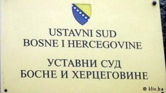Bosnien und Herzegowina Verfassungsgericht