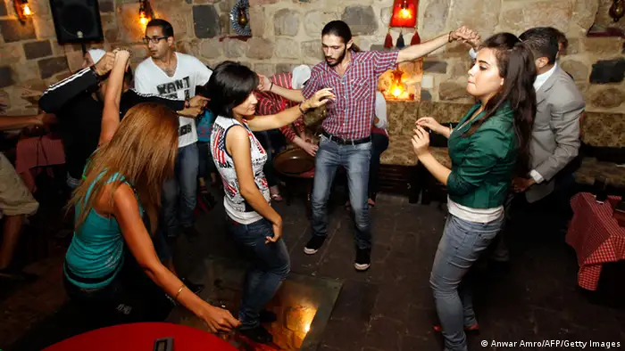 Syrien Nachtclub in Damaskus (Anwar Amro/AFP/Getty Images)