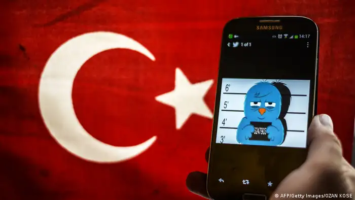 Symbolbild Türkei Twitter Sperrung Zensur