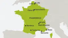 2016欧锦赛：法国10座城市、10个赛场