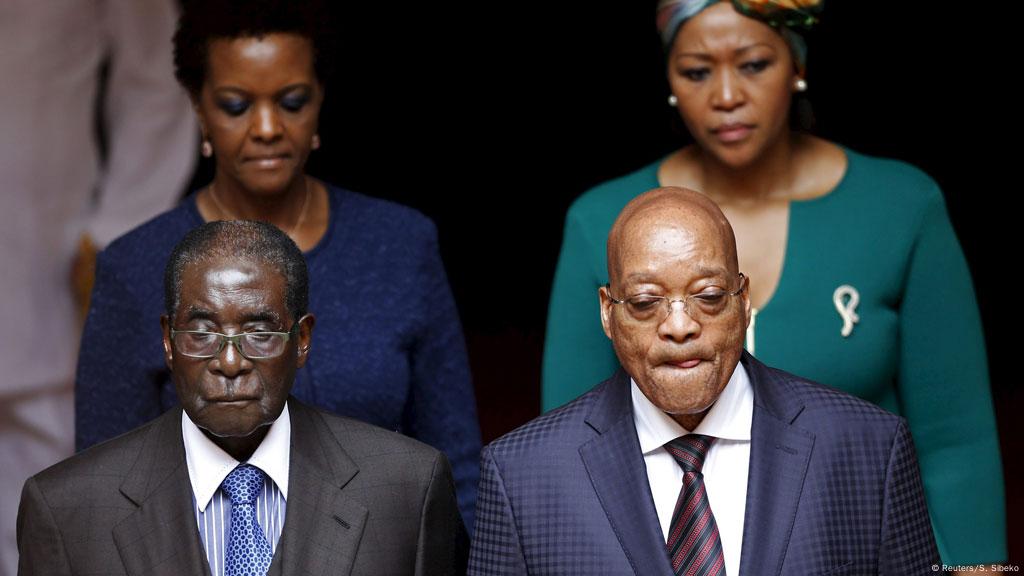Mugabe And Zuma Sign Agreements Pledge Closer Ties Africa Dw 08 04 2015