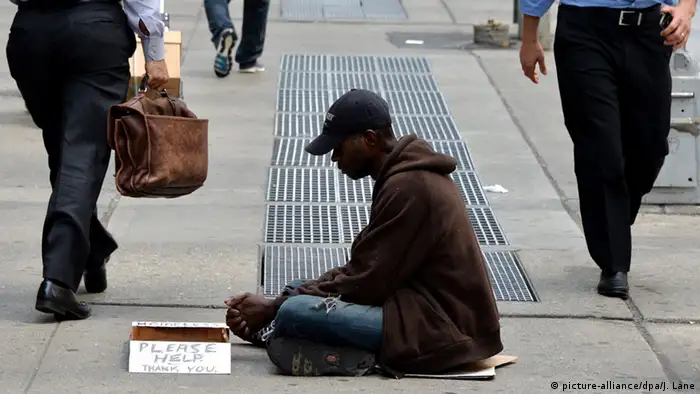 Symbolbild Armut in New York