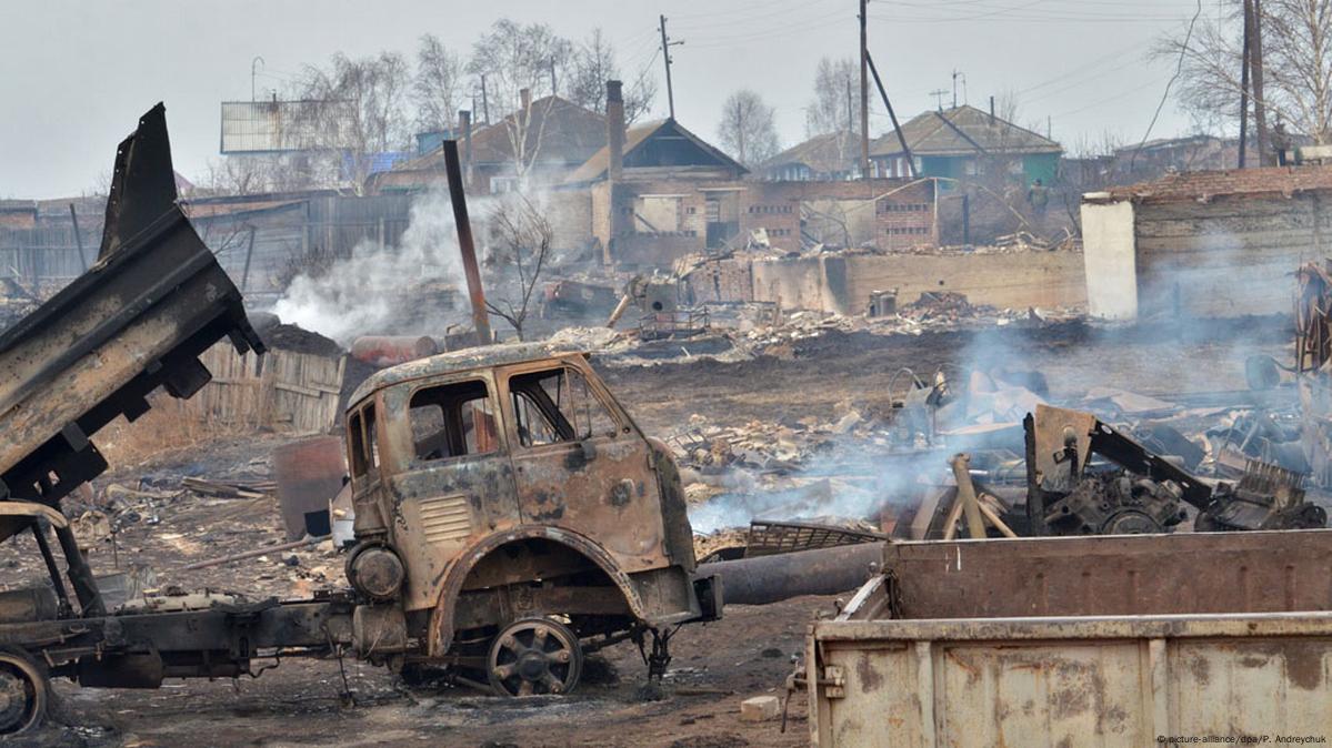 В Забайкалье горит более 100 тысяч гектаров леса – DW – 16.04.2015