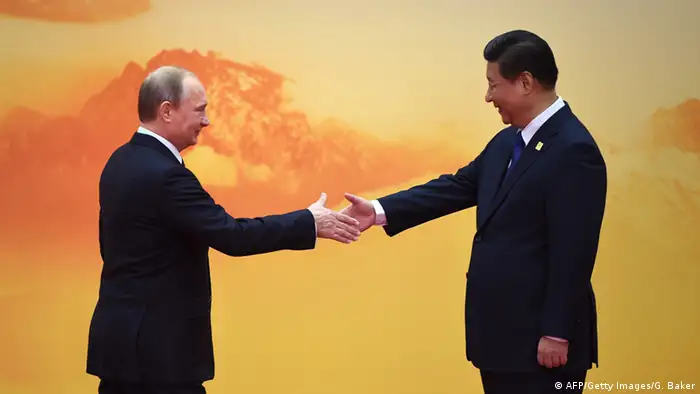 APEC Gipfel Wladimir Putin und Xi Jinping