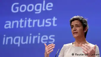 Belgien EU Kommission PK Google Wettbewerbsverstoß in Brüssel