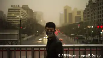Sandsturm in Peking