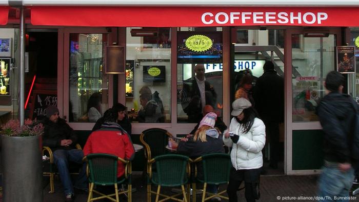 Coffeeshop der Kette The Bulldog in Amsterdam