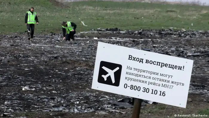 Untersuchung Flugzeugabsturz MH17 über der Ostukraine