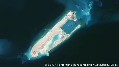 China Expansionspolitik in Südchinesischem Meer