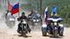 Russland Motorradclub Nachtwölfe Putin mit Alexander Saldastanow Russland Motorradclub Nachtwölfe Putin mit Alexander Saldastanow