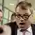 Chairman Juha Sipilä of the Centre Party reacts to the counted preliminary votes at the party's parliamentary elections reception at the party office in Helsinki, Finland, April 19th, 2015. LEHTIKUVA / Jussi Nukari