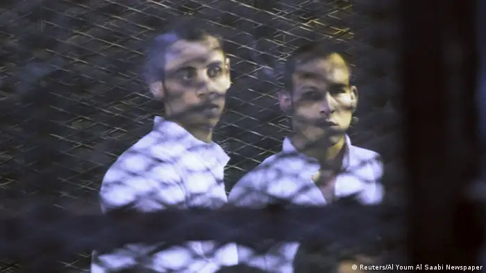 Ägypten Muslimbrüder zum Tode verurteilt (Reuters/Al Youm Al Saabi Newspaper)