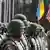 Украинские солдаты на обучении у американских военных инструкторов