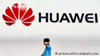 Huawei-Logo in Guangzhou