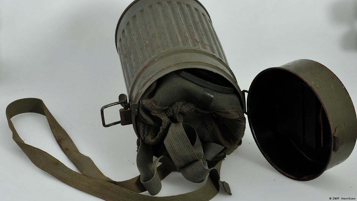mustard gas canister