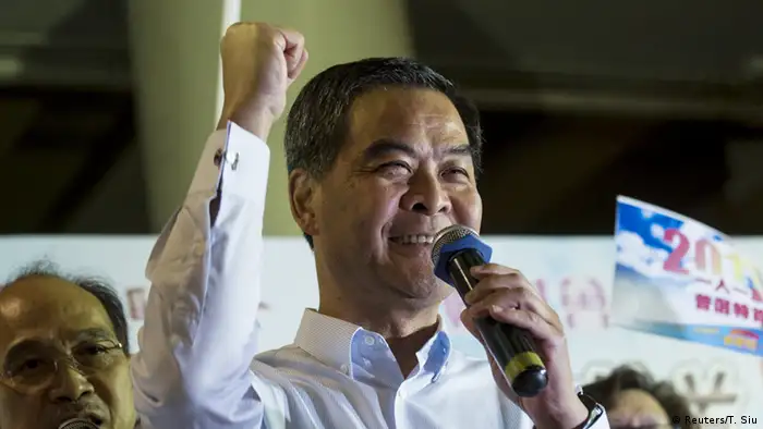 Hong Kong Leung Chun-ying Wahlgesetz Reform