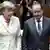 Канцлерка Німеччини Анґела Меркель та президент Франції Франсуа Олланд