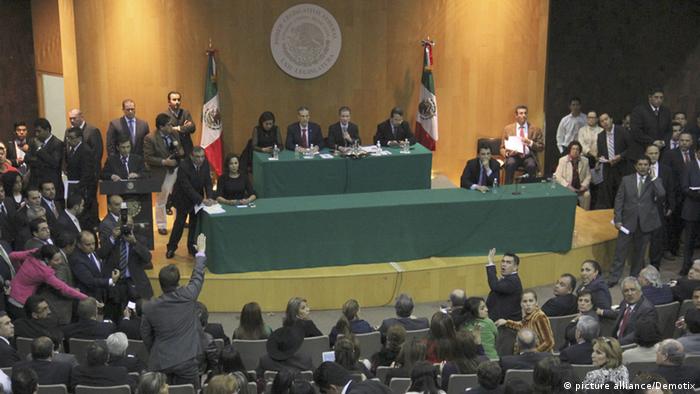 Mexiko Kongress (picture alliance/Demotix)