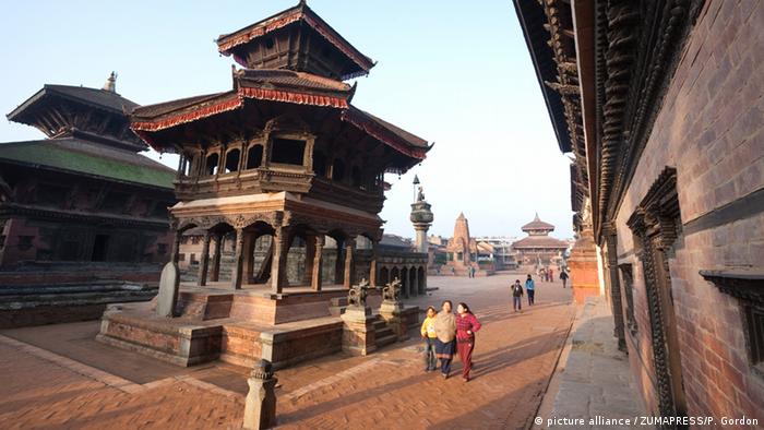 Площа Дурбар у Бхактапурі перед землетрусом