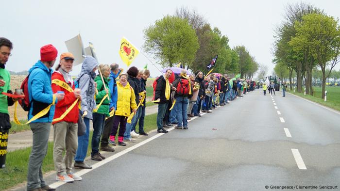 Greenpeace Aktion Garzweiler 