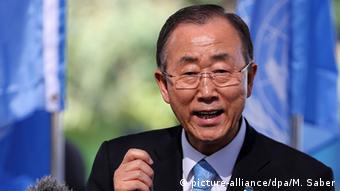 UN-Generalsekretär Ban Ki Moon (Foto: dpa)