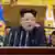 Nordkorea Kim Jong Un Rede vor Offizieren