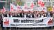 Deutschland Berlin Demonstration von Verdi und IGBCE Klimaabgabe Deutschland Berlin Demonstration von Verdi und IGBCE Klimaabgabe